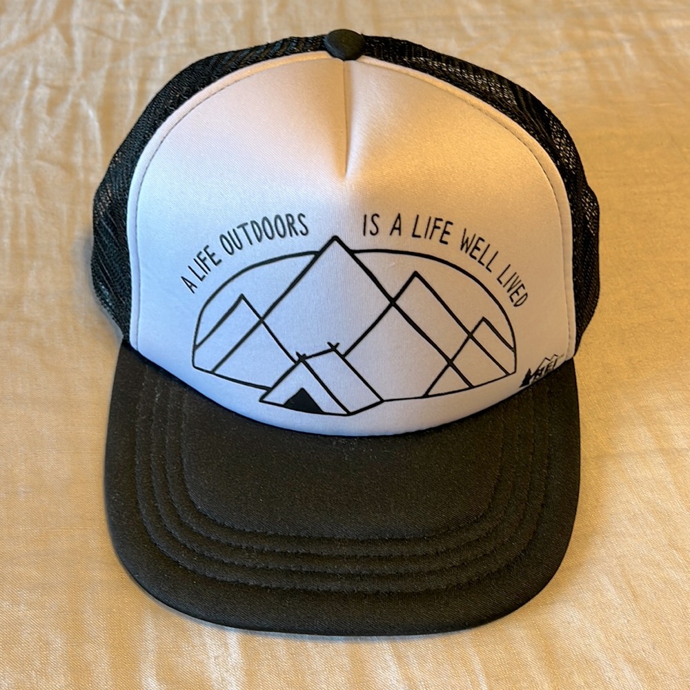 REI Brand Foam Trucker hat NEW